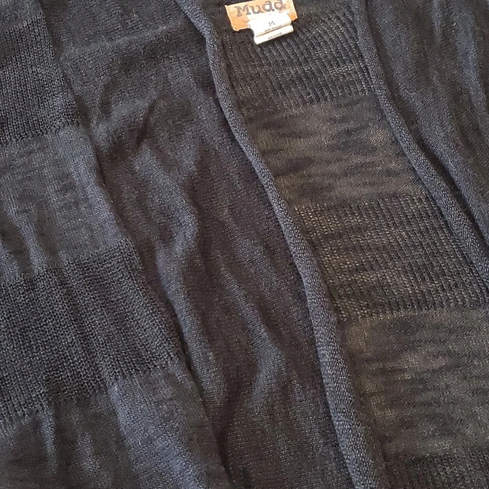 Mudd women'sshort sleeve open front cardigan. Size medium. - Picture 7 of 7